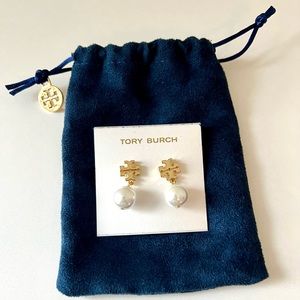 Tory Burch Kira Pearl Drop Earrings